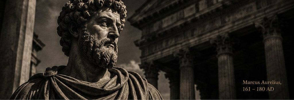 A statue of Marcus Aurelius